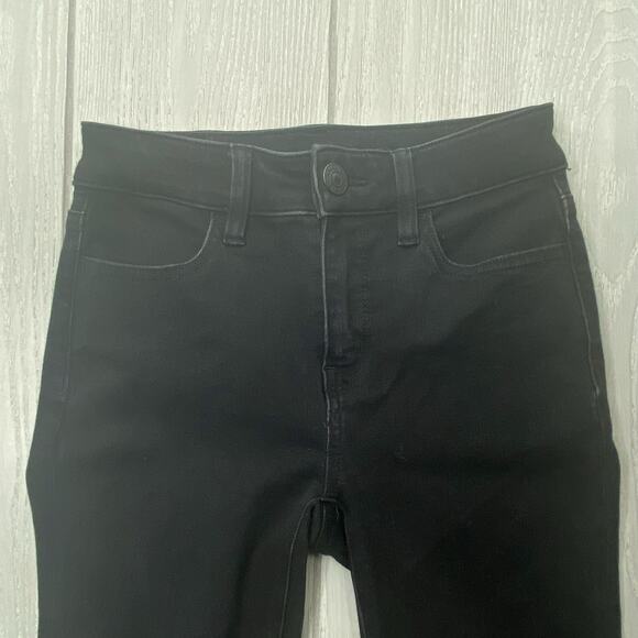 American Eagle Women's Black The Dream Jean Hi-Rise Jeggings Size 00 Short - Picture 9 of 12